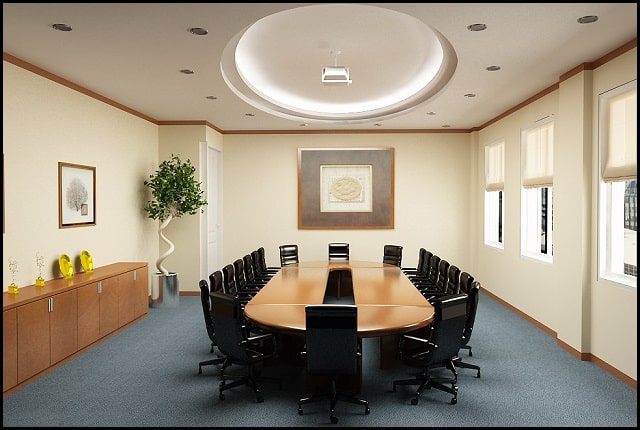 Phòng họp đơn giản là mẫu mà nhiều doanh nghiệp ưa chuộng