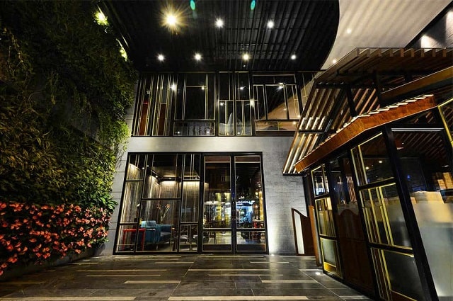 Khách sạn có thiết kế nhỏ gọn nhưng vẫn đảm bảo gây ấn tượng với khách hàng