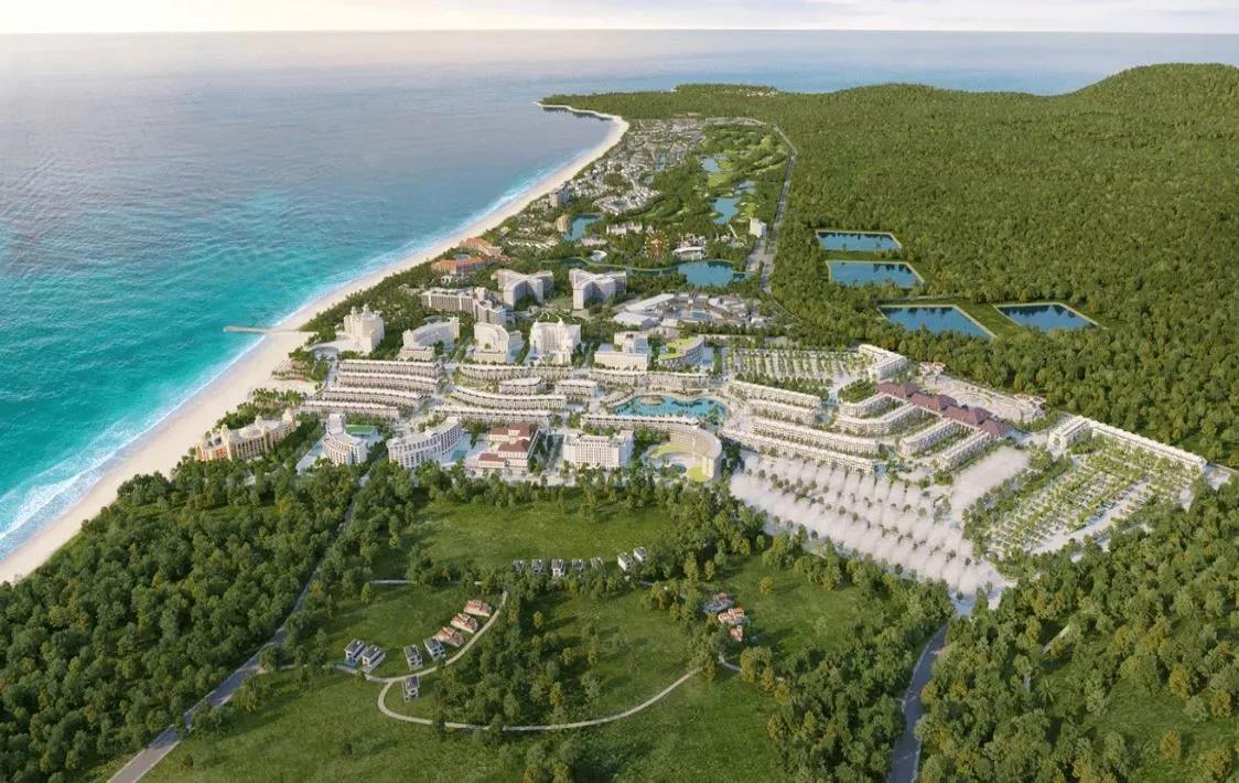 Hình ảnh tổng quan của siêu dự án Grand World Phú Quốc.