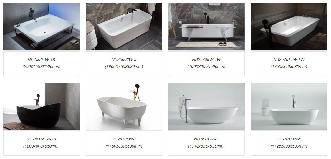 Một số mẫu bồn tắm thiết kế đơn giản nhưng vô cùng tinh tế từ Innoci