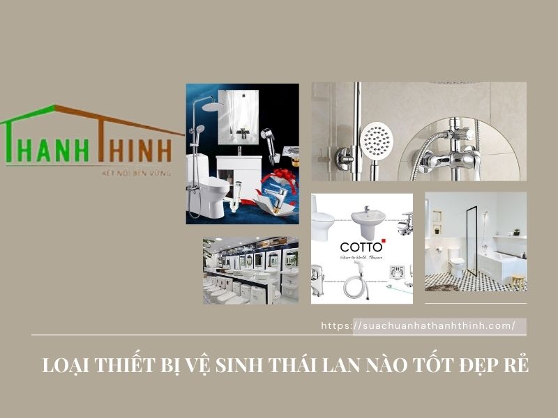 Top 5 thương hiệu thiết bị vệ sinh Thái Lan được tin dùng
