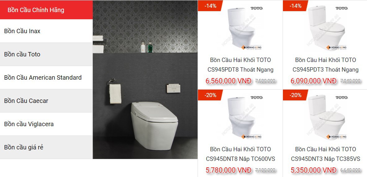Top 9 Địa chỉ bán thiết bị nhà vệ sinh Quận Gò Vấp mới nhất