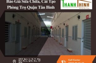 TOP Báo Giá Sửa Chữa, Cải Tạo Phòng Trọ Trọn Gói Quận Tân Bình